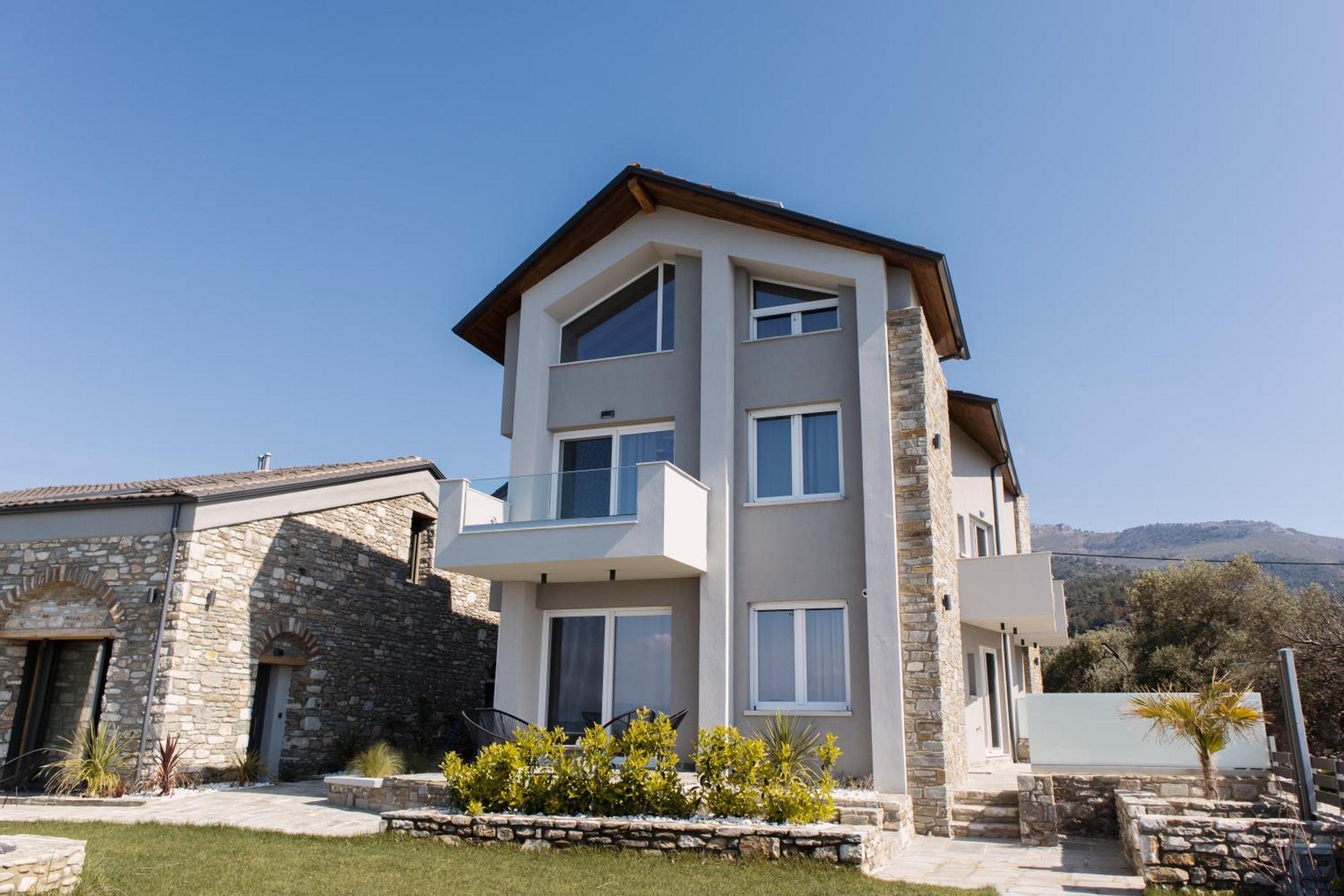 Olive & Sea Luxury Suites Skala Sotiros Exterior foto